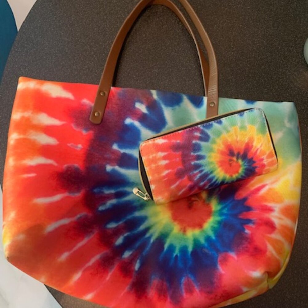 Purse/Wallet - combo set! Tye Dye!